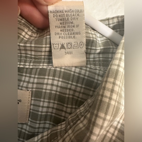 Dockers Shirt Men xl green Plaid Cotton
Stretch Collared Long Sleeve
Pocket - Picture 11 of 11